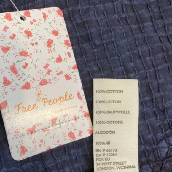 NWT Free People Cool Meadow Top. S - Picture 8 of 10